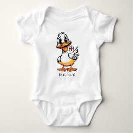 Body Para Bebé Divertido pato