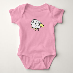 Body Para Bebé Divertido Personalizado Sheep