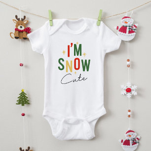 Body Para Bebé Divertido, soy el feriado de los Navidades de la n