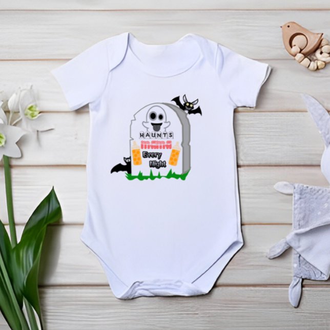 Body Para Bebé Divertidos saludos a las mamás todas las noches li (Subido por el creador)