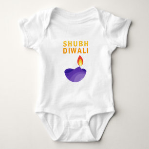 Body Para Bebé Diwali feliz