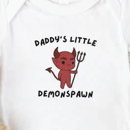 Body Para Bebé DnD Baby - El pequeño demonio de papá