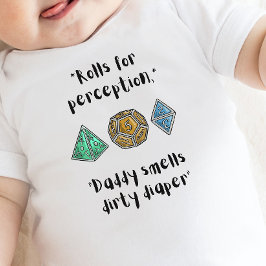 Body Para Bebé DnD Baby-Roll para Percepción pañal sucio