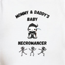 Body Para Bebé DnD Bebé - necromancer de bebé
