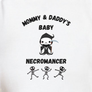 Body Para Bebé DnD Bebé - necromancer de bebé
