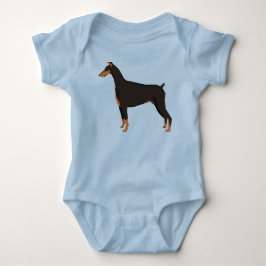 Body Para Bebé Doberman
