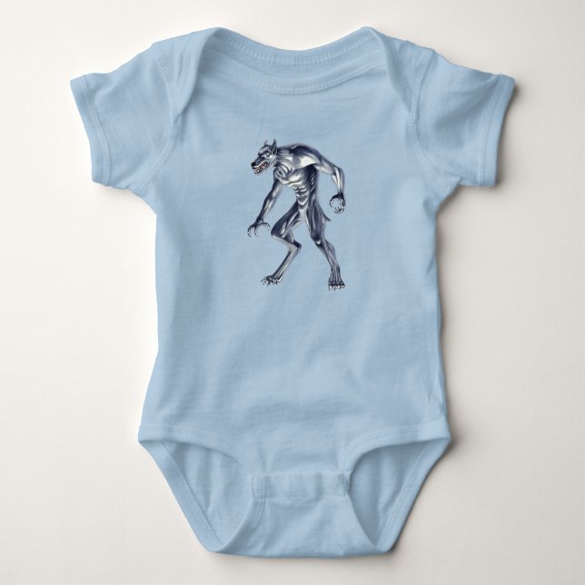 Body Para Bebé Dogman Cryptid Bebe (Anverso)