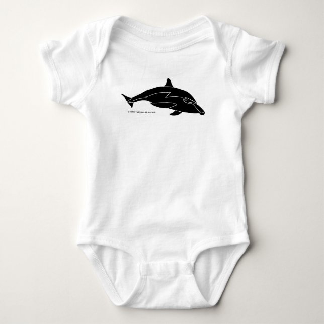 Body Para Bebé Dolphin Ropa infantil (Anverso)