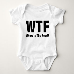 Body Para Bebé ¿Dónde está la comida?