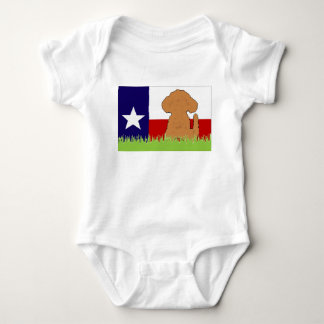 Body Para Bebé Doodle del albaricoque de TDD