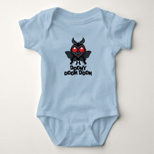 Body Para Bebé Doomy Doom Doom Adorable Cryptid Mothman