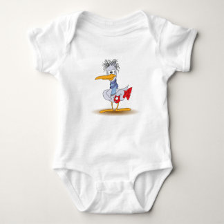 Body Para Bebé Dorky Stork