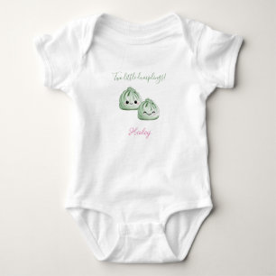 Body Para Bebé Dos Pequeños Bollitos, Bebés Gemelos Personalizado