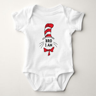 Body Para Bebé Dr. Seuss   El gato en el sombrero - Hermano