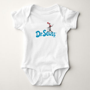 Body Para Bebé Dr. Seuss El gato en el sombrero logotipo vintag