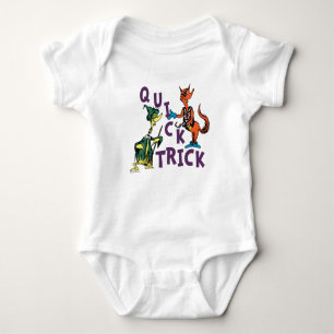 Body Para Bebé Dr. Seuss Gráfico de Halloween de Truco Rápido