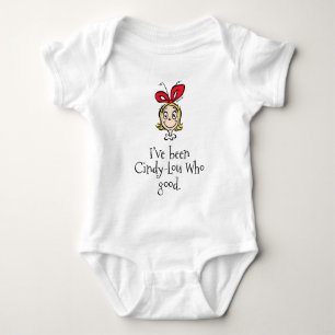 Body Para Bebé Dr. Seuss   He sido Cindy-Lou Quién Buena