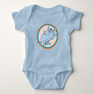 Body Para Bebé Dr. Seuss Horton Hears A Who Lunares Naranjas