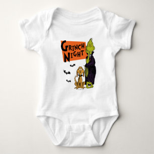 Body Para Bebé Dr. Seuss   Noche del Grinch en Halloween Gráfico