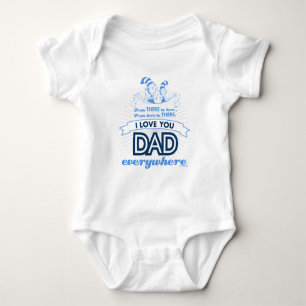 Body Para Bebé Dr. Seuss Te quiero papá en todas partes