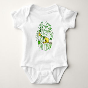 Body Para Bebé Dr. Seuss   Yink - Día de San Patricio