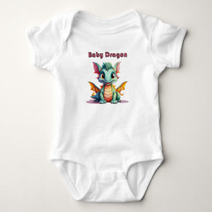 Body Para Bebé Dragón Bebé – Diseño de Personaje de Fantasía Ador
