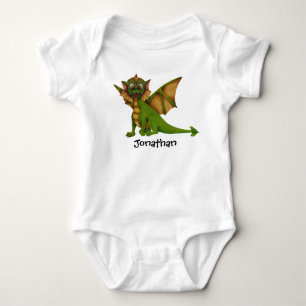 Body Para Bebé Dragón bebé personalizado