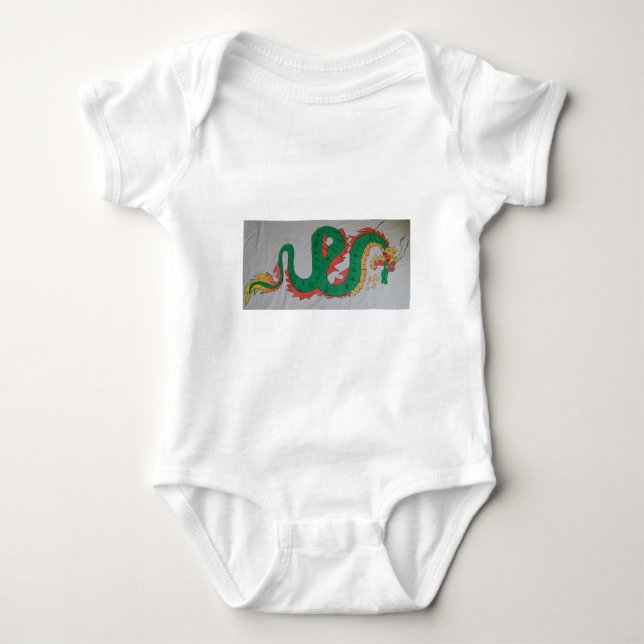 Body Para Bebé Dragón chino (Anverso)