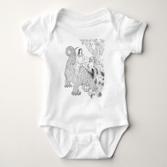 Body Para Bebé Dragon Walker (Anverso)
