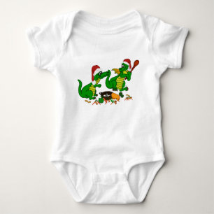 Body Para Bebé Dragones - ¡Feliz Navidad! - hoy cocinaré