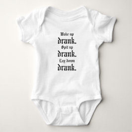Body Para Bebé Drank Lyric Baby Bodysuit