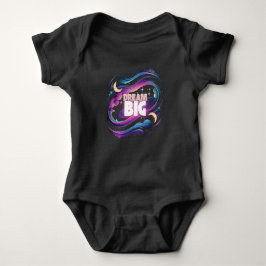 Body Para Bebé Dream Big - Cosmic Galaxy Baby Bodysuit