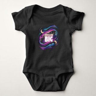 Body Para Bebé Dream Big - Cosmic Galaxy Baby Bodysuit