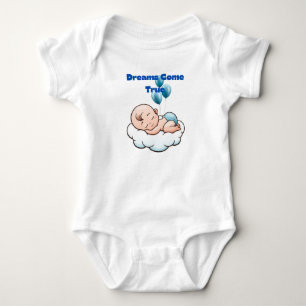 Body Para Bebé Dreamy Baby Bodysuit - Suaves Nubes y Sueños Dulce