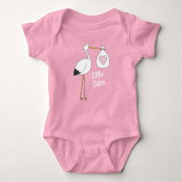 Ducha de Bebé Niña Cigüeña Rosa