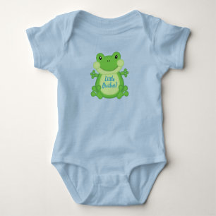 Body Para Bebé Ducha de Bebé Rana Azul