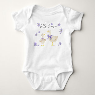 Body Para Bebé Ducha de bebé Silly Goose