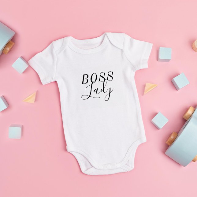 Body Para Bebé Ducha personalizada de Boss Lady (Subido por el creador)