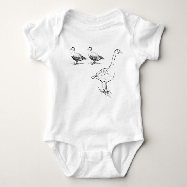 Body Para Bebé Duck Duck Goose Baby Bodysuit (Anverso)