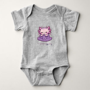 Body Para Bebé Duermo Mucho - Axolotl