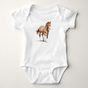 Body Para Bebé Dulce Adroable Baby Horse Foal
