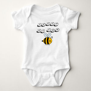 Body Para Bebé Dulce al igual que abeja