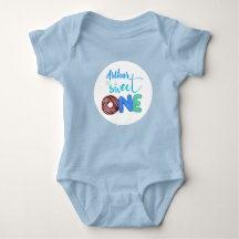 dulce azul donut 1º cumpleaños