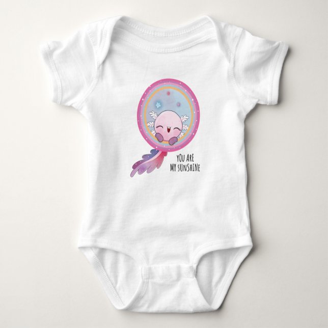 Body Para Bebé Dulce Chica Personalizado Baby Bodysuit (Anverso)