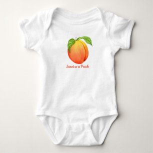 Body Para Bebé Dulce como melocotón