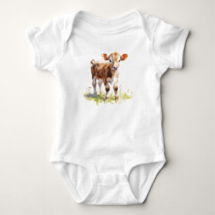 Body Para Bebé Dulce dulce dulce bebé de vaca, regalo de bebé
