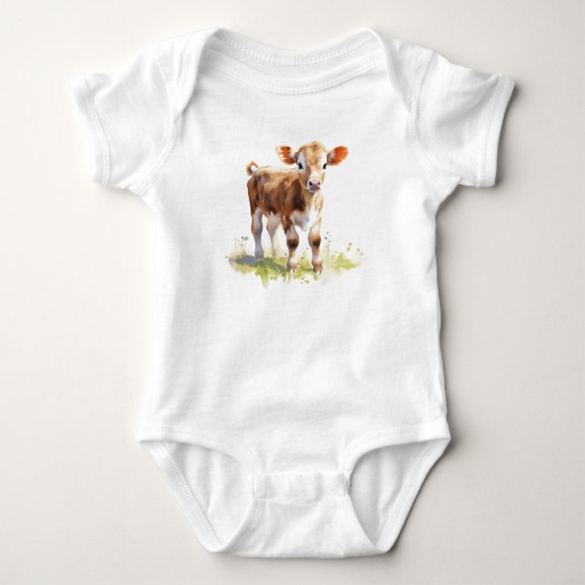 Body Para Bebé Dulce dulce dulce bebé de vaca, regalo de bebé (Anverso)