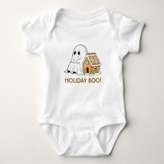 Body Para Bebé Dulce Fantasma y Casa de Pan de Jengibre para Niño