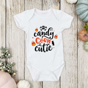 Body Para Bebé Dulce Nombre de Bebé Corte de Mazorca de Caramelo 