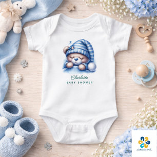 Body Para Bebé Dulce Oso de Peluche Baby Shower